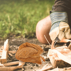 BCOATH four-pack fire starters quick light supports fast ignition outdoors