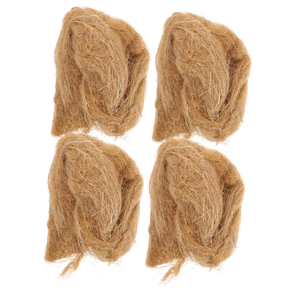 BCOATH natural jute fire starter compact for easy campfire ignition