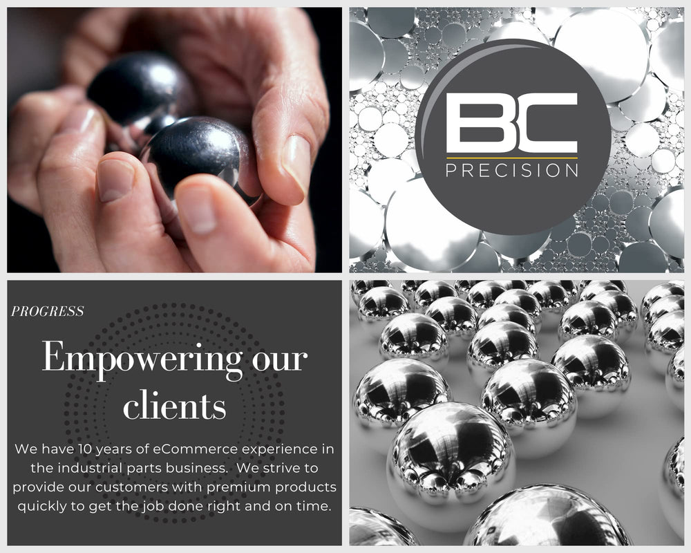 BC Precision BBs arranged for target practice with reliable feed and precision.