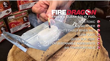 Suitable for camping stoves in all weather conditions