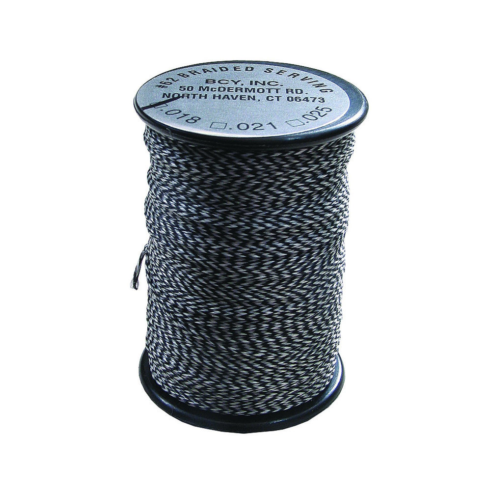 BCY Polygrip center serving grey .020 for durable archery string construction.