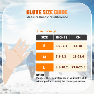BDFDSJ heated gloves fingertips support touchscreen compatibility