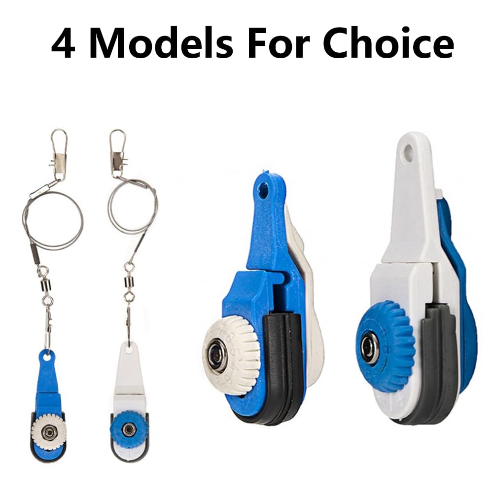 BE-TOOL downrigger release clip compact design supports easy transport.