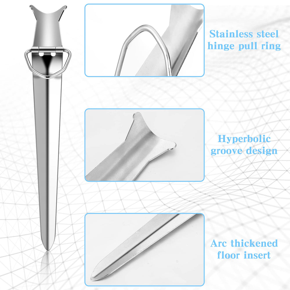 Beach bank fishing rod holder standing upright on sand