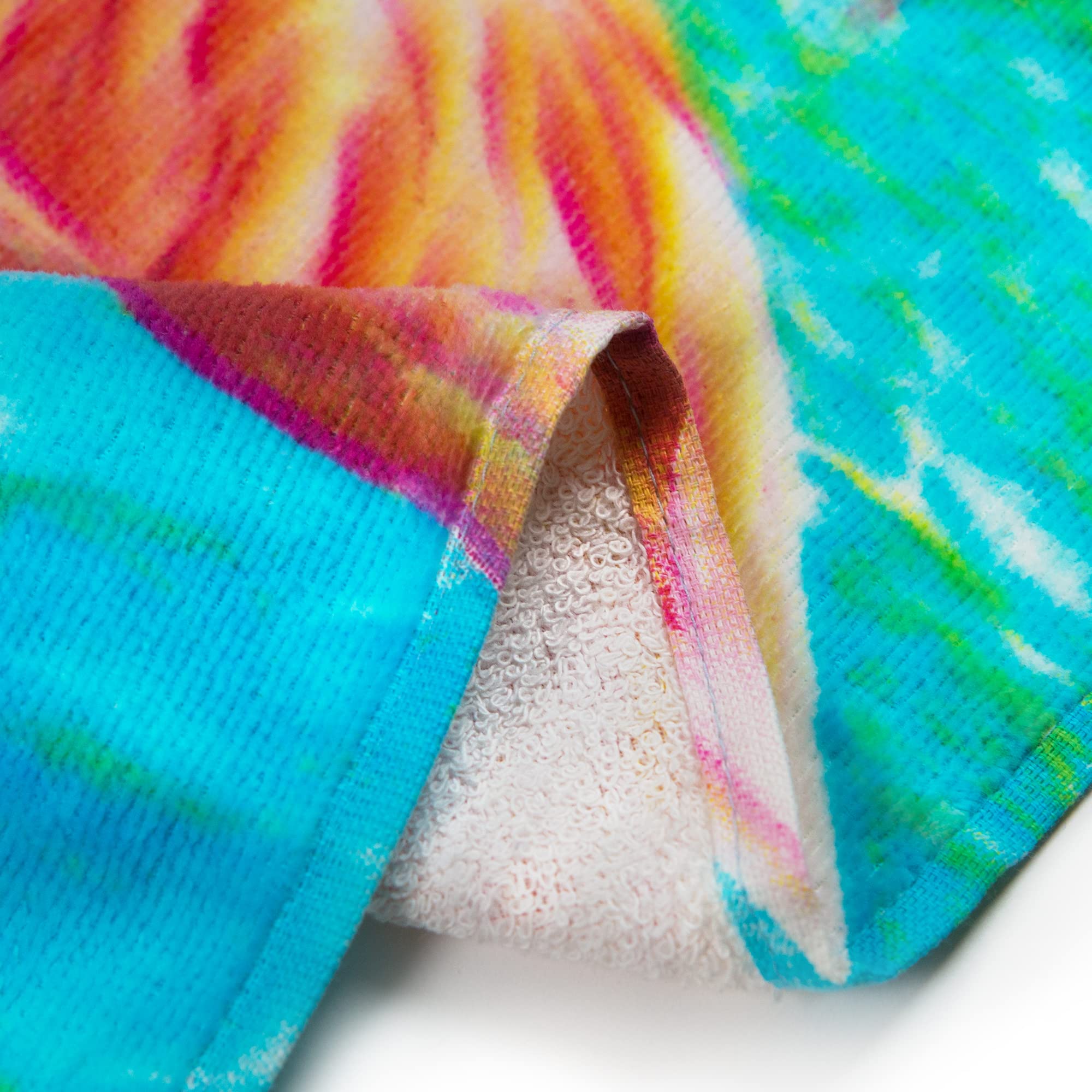 Beachland Florida Flamingo towel back terry for high absorbency