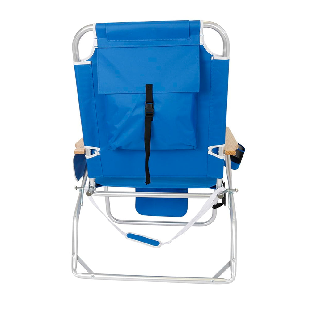 BeachMall Big Jumbo chair folded compact for easy transport and storage.