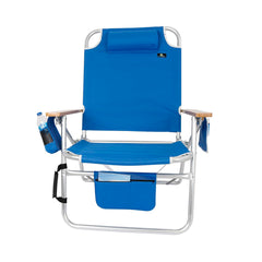 BeachMall Big Jumbo chair reclining positions demonstrate versatile comfort on sand.