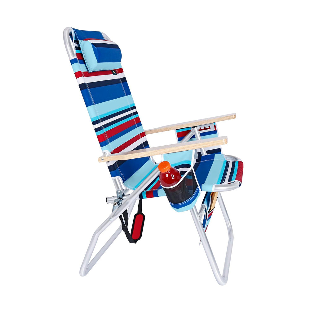 BeachMall backrest tall at 26.4 inches for supportive posture