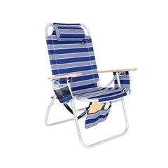 BeachMall large chair front view showing wide seat for comfortable beach seating