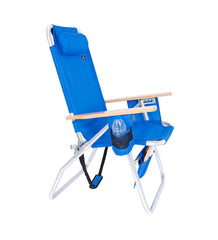 BeachMall wide 20.5-inch seat ensures roomy seating at the beach.