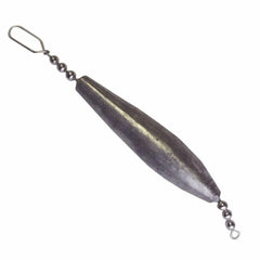 Bead Chain R114T sinker with flexible bead chain for easy weight changes and deeper casting.