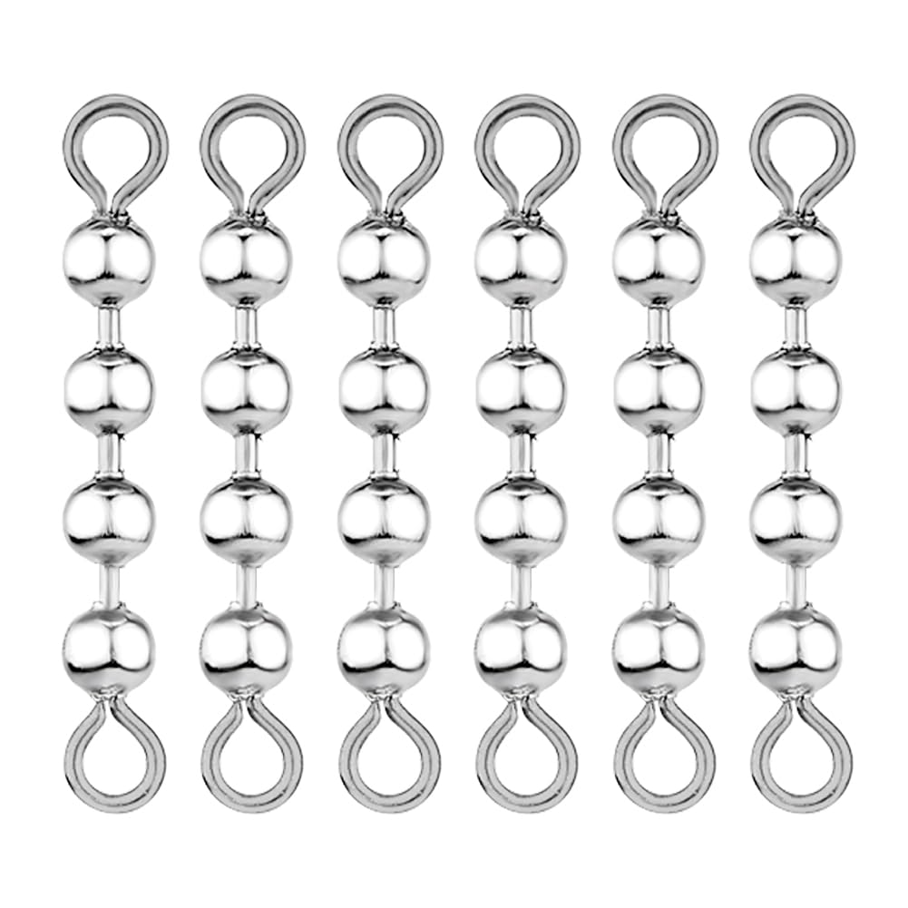 Bead chain spinner with 4 beads, 3/16 inch diameter