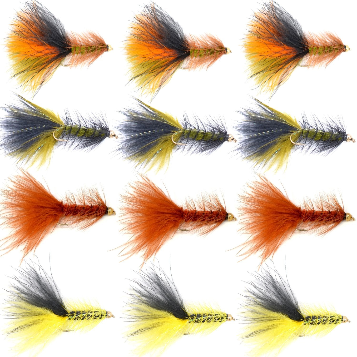 Bead Head Woolly Bugger Classic Streamer - Thin Mint color