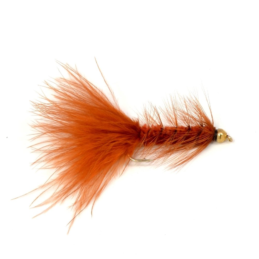 Pack image of Bead Head Woolly Bugger Classic Streamer Set of 12 - Hook Size 4