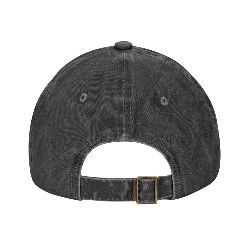 Beafoliya cap with washed denim texture for casual vibe.