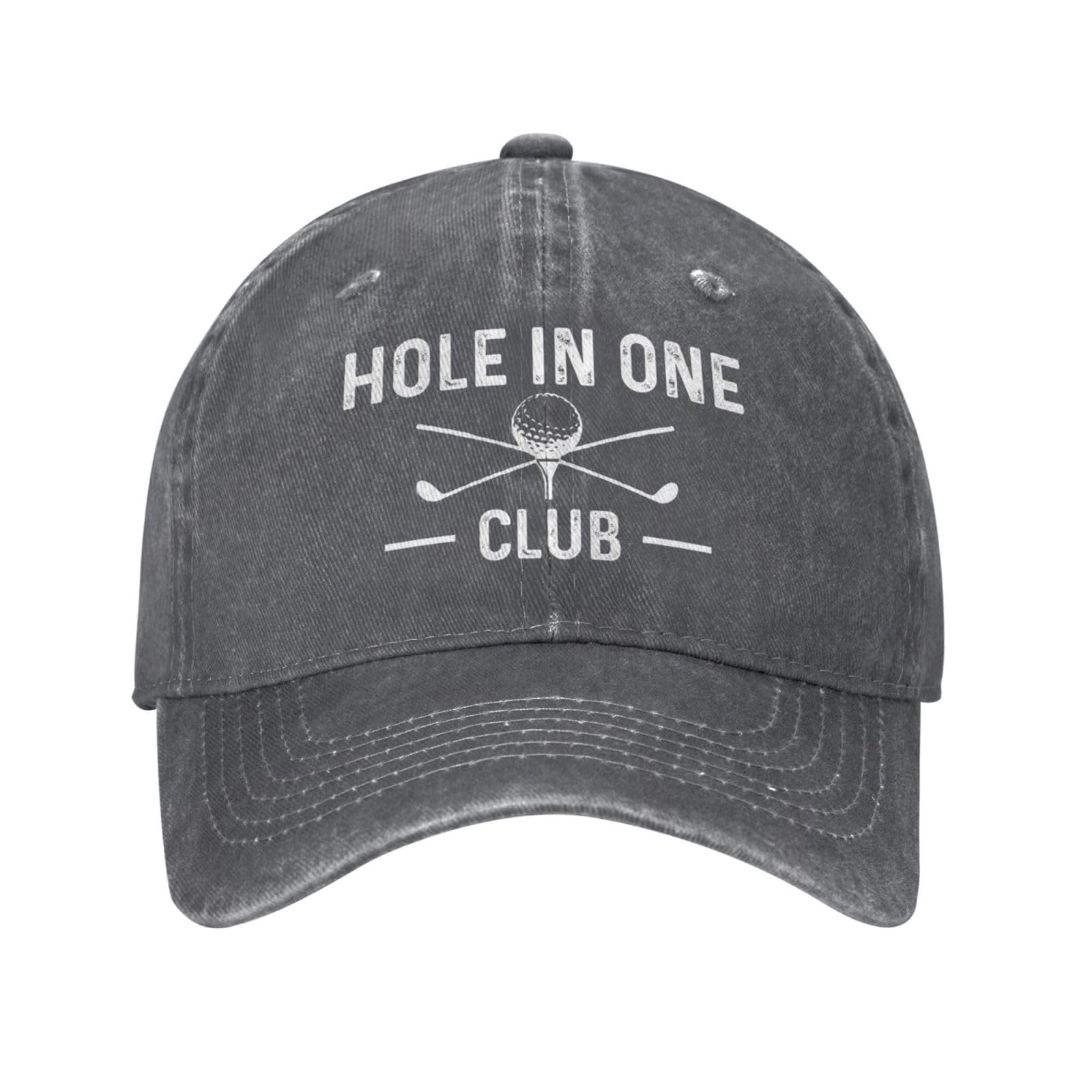 Beafoliya Holes In One Club Cap front view for casual look and sun protection.