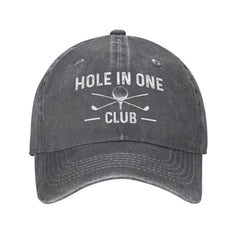 Beafoliya Holes In One Club Cap front view for casual look and sun protection.