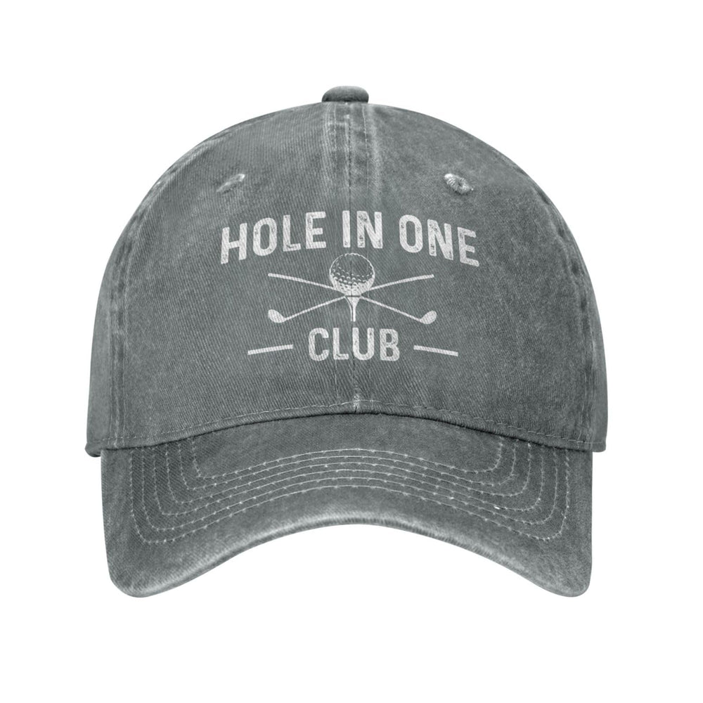 Beafoliya holes-in-one-club cap in gray for casual daily wear