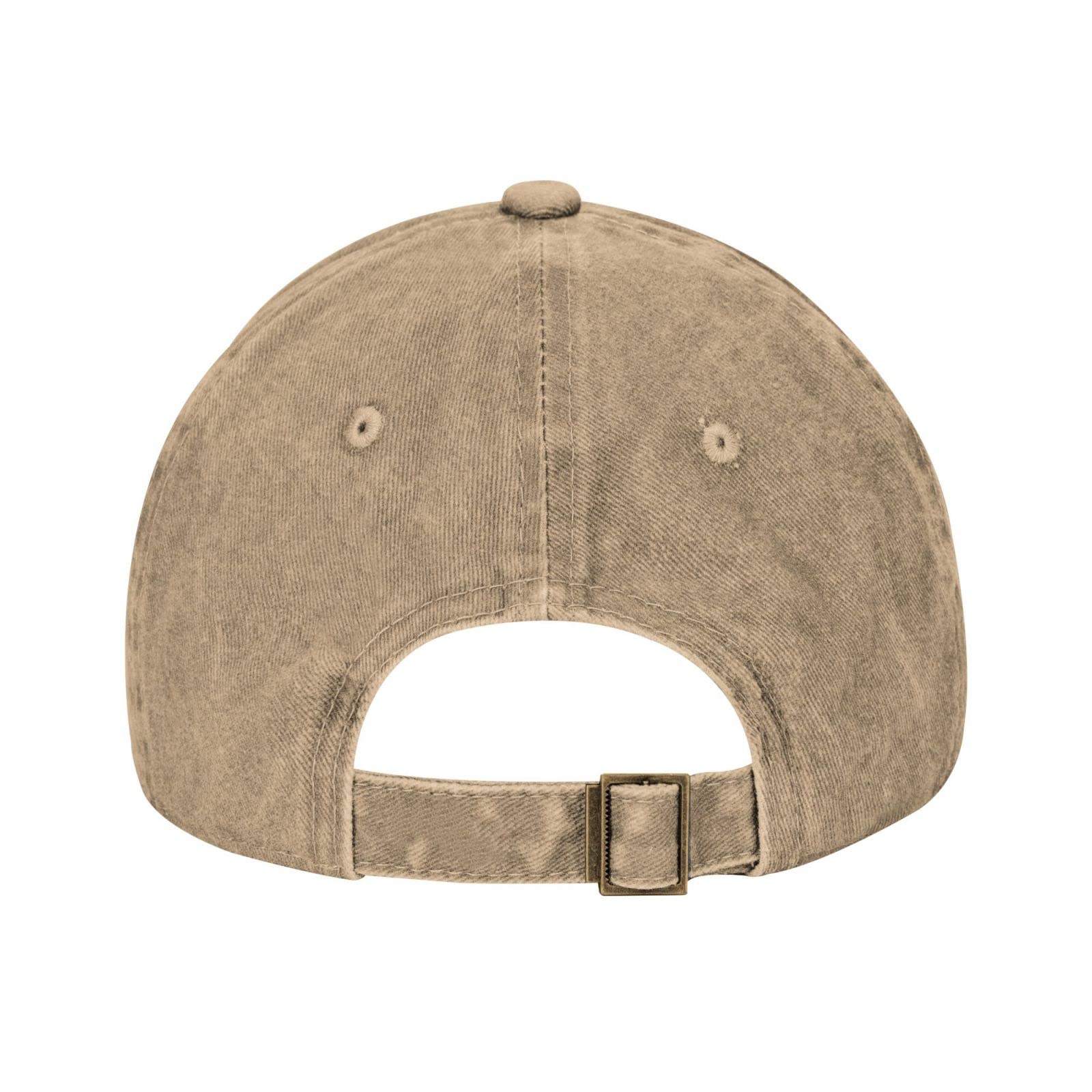 Beafoliya Holes In One Club Hat denim washed look, casual everyday comfort.