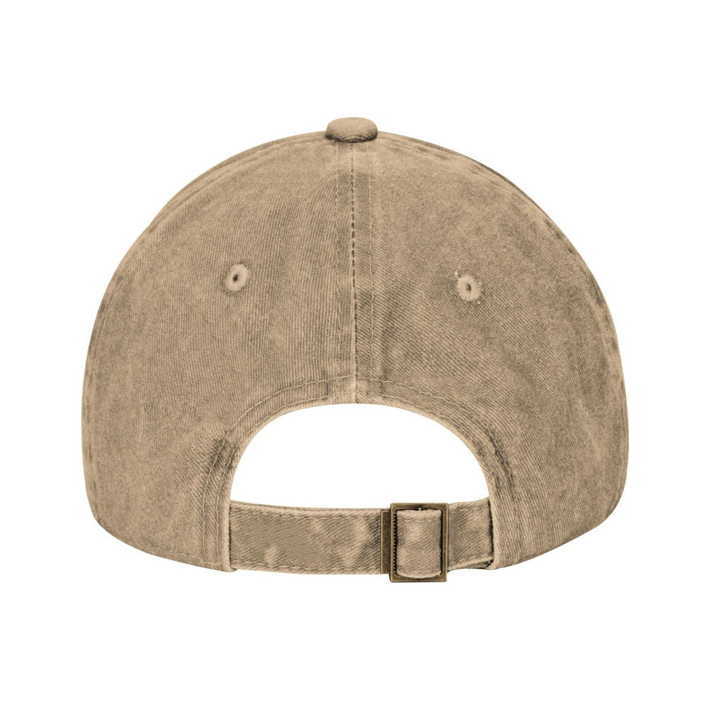 Beafoliya Holes In One Club Hat denim washed look, casual everyday comfort.
