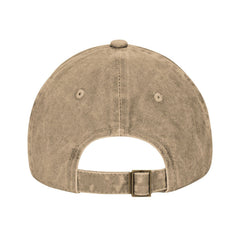 Beafoliya Holes In One Club Hat denim washed look, casual everyday comfort.