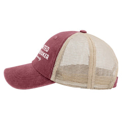 Beafoliya Hooker Hat back mesh detail improves airflow during outdoor activities.