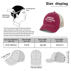 Beafoliya Hooker Hat washed denim look in Rose Red, versatile for casual looks.