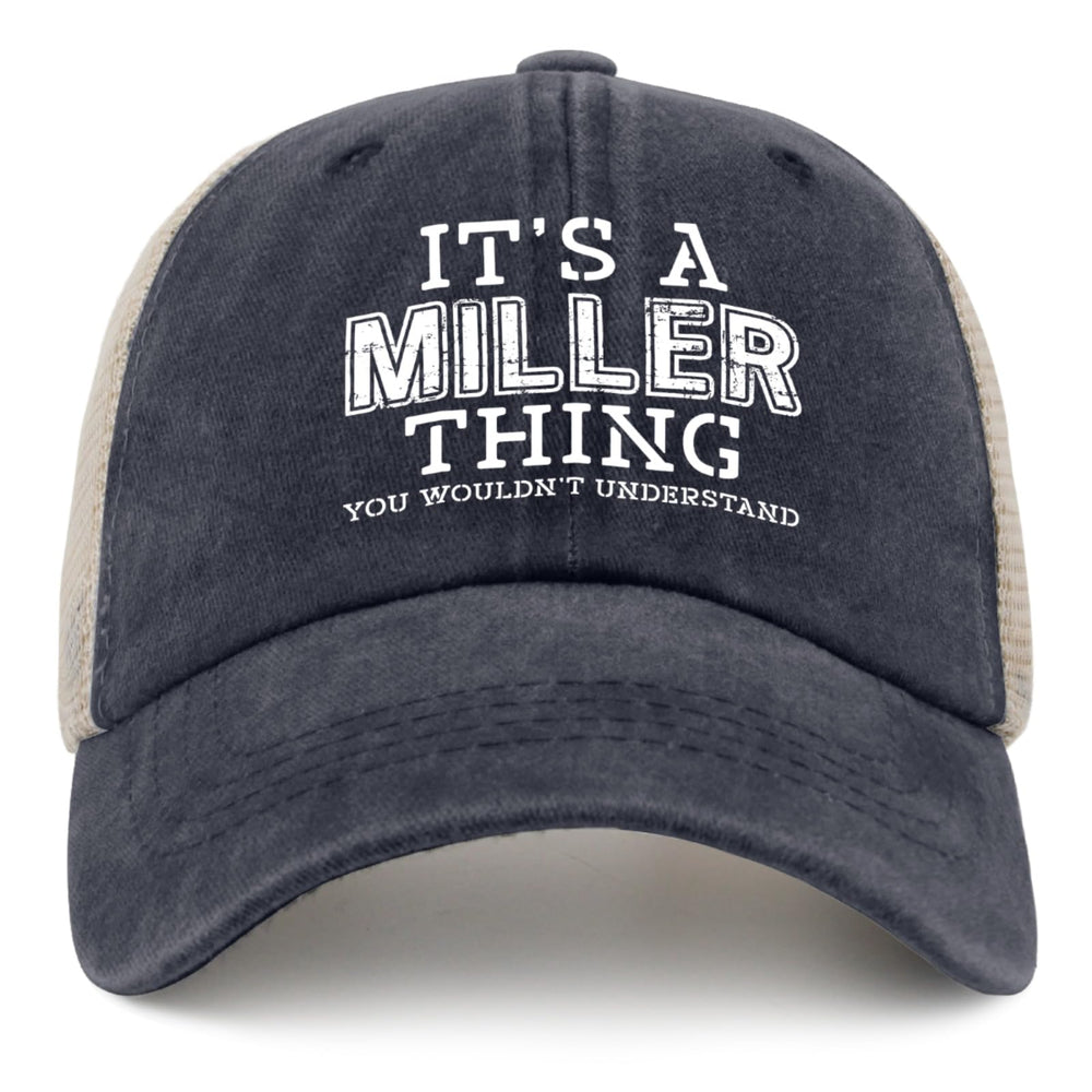 Beafoliya trucker hat back mesh breathable panels for outdoor ventilation