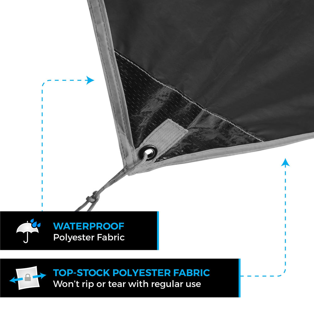 Bear Butt Hammock Rain Fly durable with tension lines and reflective tracers increases reliability