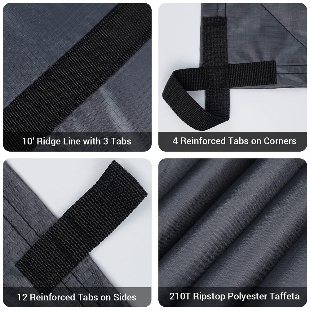 Bearhard 210t ripstop fabric demonstrates durability and UV resistance for extended outdoor use.
