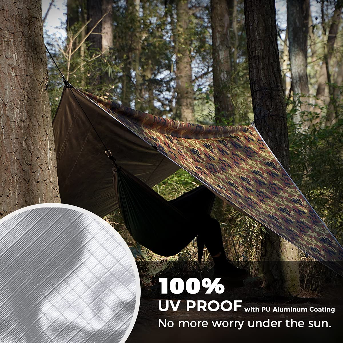 Bearhard tarp ultralight packability enables easy transport in backpacks or vehicles