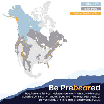BearVault BV450 Jaunt bear-resistance test context highlights rugged durability.
