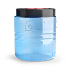 BearVault BV475 Trek side view demonstrates compact, pack-friendly bear-resistant storage.