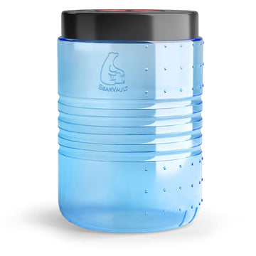 BearVault BV500 Journey exterior view showing bear-resistant storage for backpacking