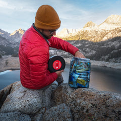 BearVault BV500 Journey pack straps ease transport between campsites
