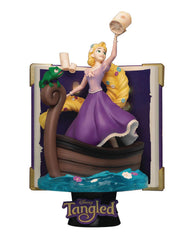 Beast Kingdom Rapunzel DS-078 D-Stage figure with vibrant multicolor finish for display.