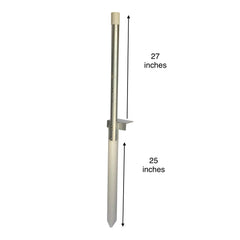 Close-up: 1.65 inch inside diameter and 2 inch angle