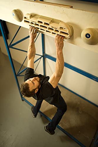 Beastmaker Original 1000 Brown side view showcases durable construction for home training.