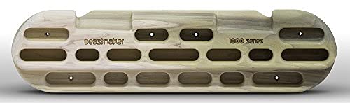 Beastmaker Original 1000 wood texture highlights skin-friendly grip for home training.