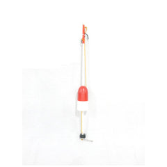 Beau Mac 52-inch crab buoy stick white, with float, aids locating traps at sea.