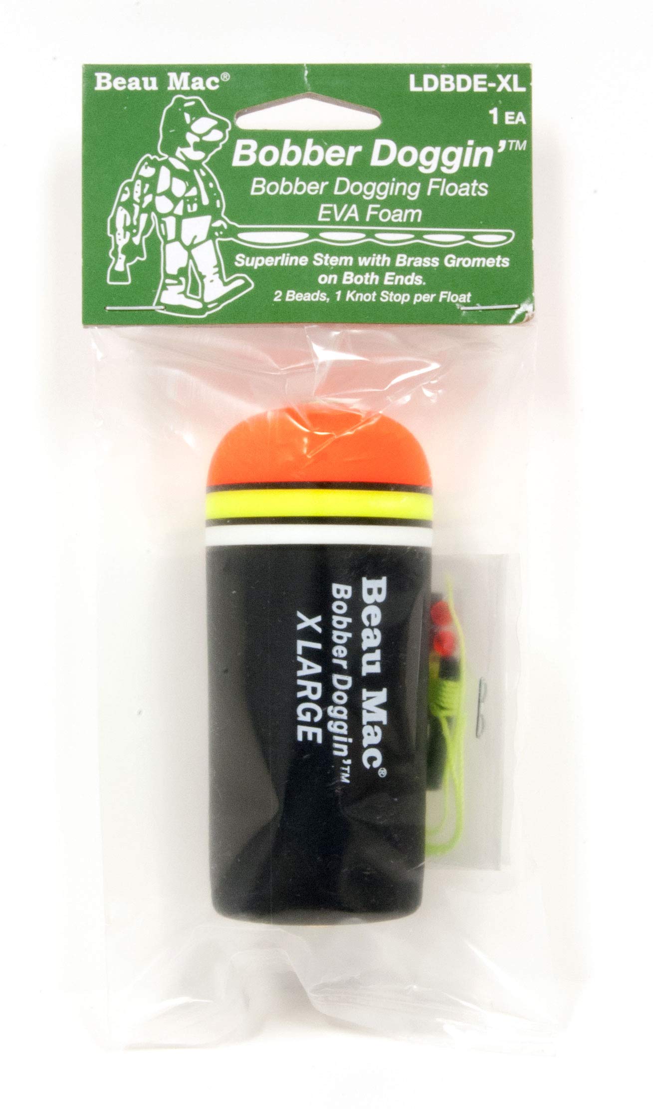 Beau Mac BobberDoggin Float EVA XL improves strike-zone visibility in bright light.
