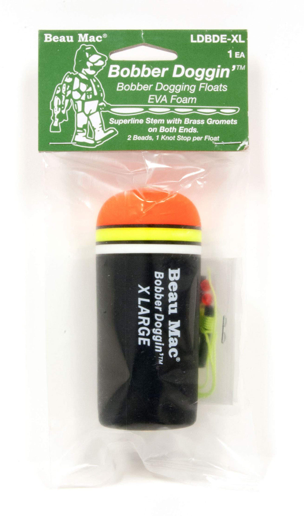 Beau Mac BobberDoggin Float EVA XL improves strike-zone visibility in bright light.