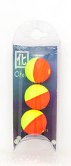Beau Mac Otori Line Indicator glows fluorescent red/chartreuse for night squid fishing