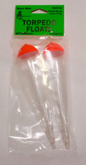 Beau Mac PET clear torpedo slip float, 25g, stealthy water presentation.