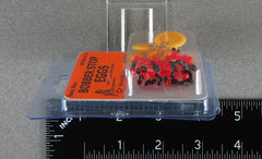 Beau Mac STPE40 rubber egg stop sliding through rod guides during casting and retrieval.