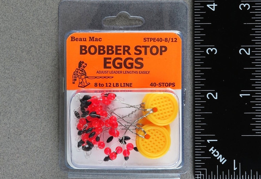 Beau Mac STPE40 rubber egg stop wire loop with bead for fast, tool-free deployment.