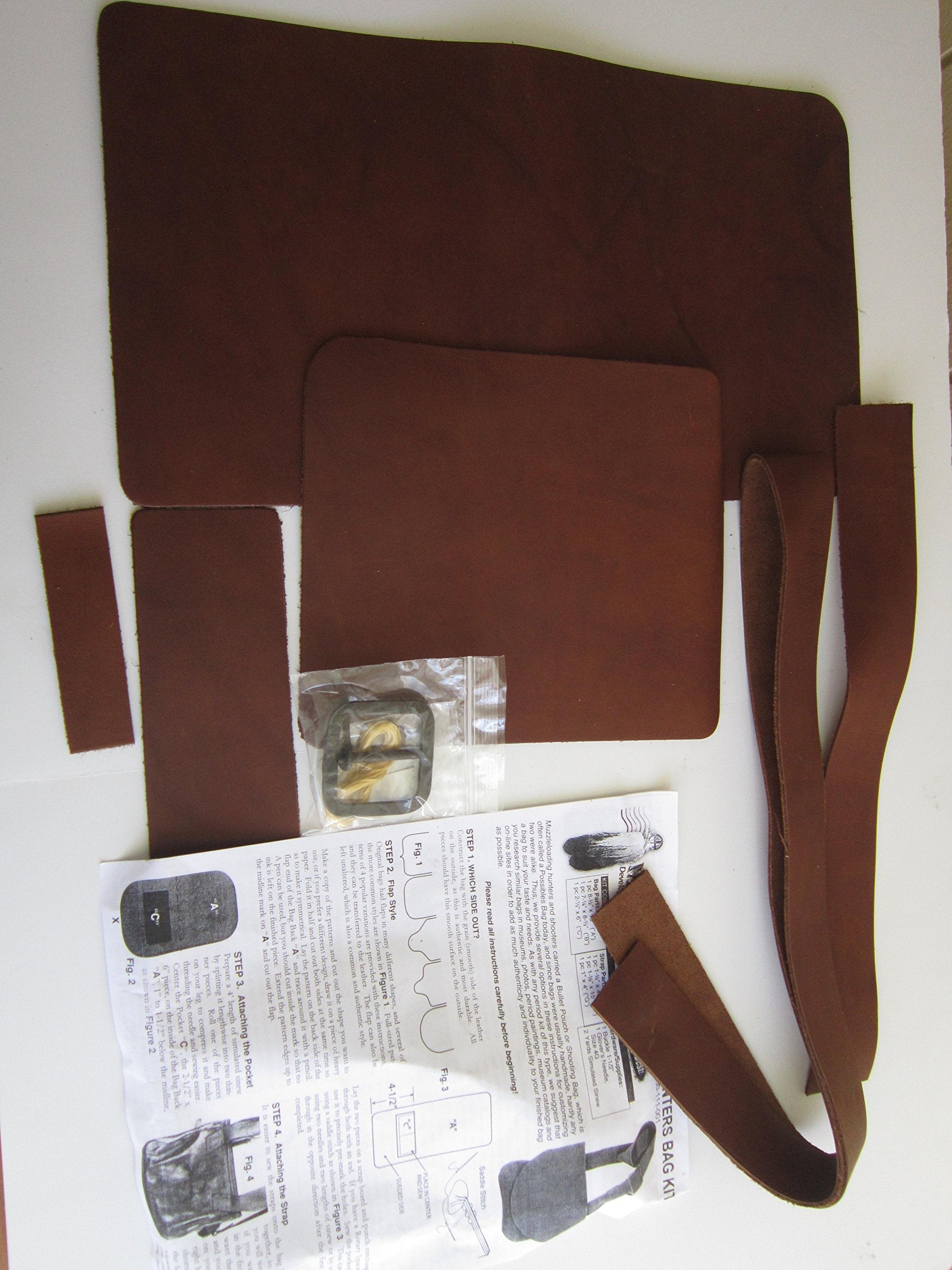 Beavertail Bag Possibles interior pocket view for organized accessory storage.