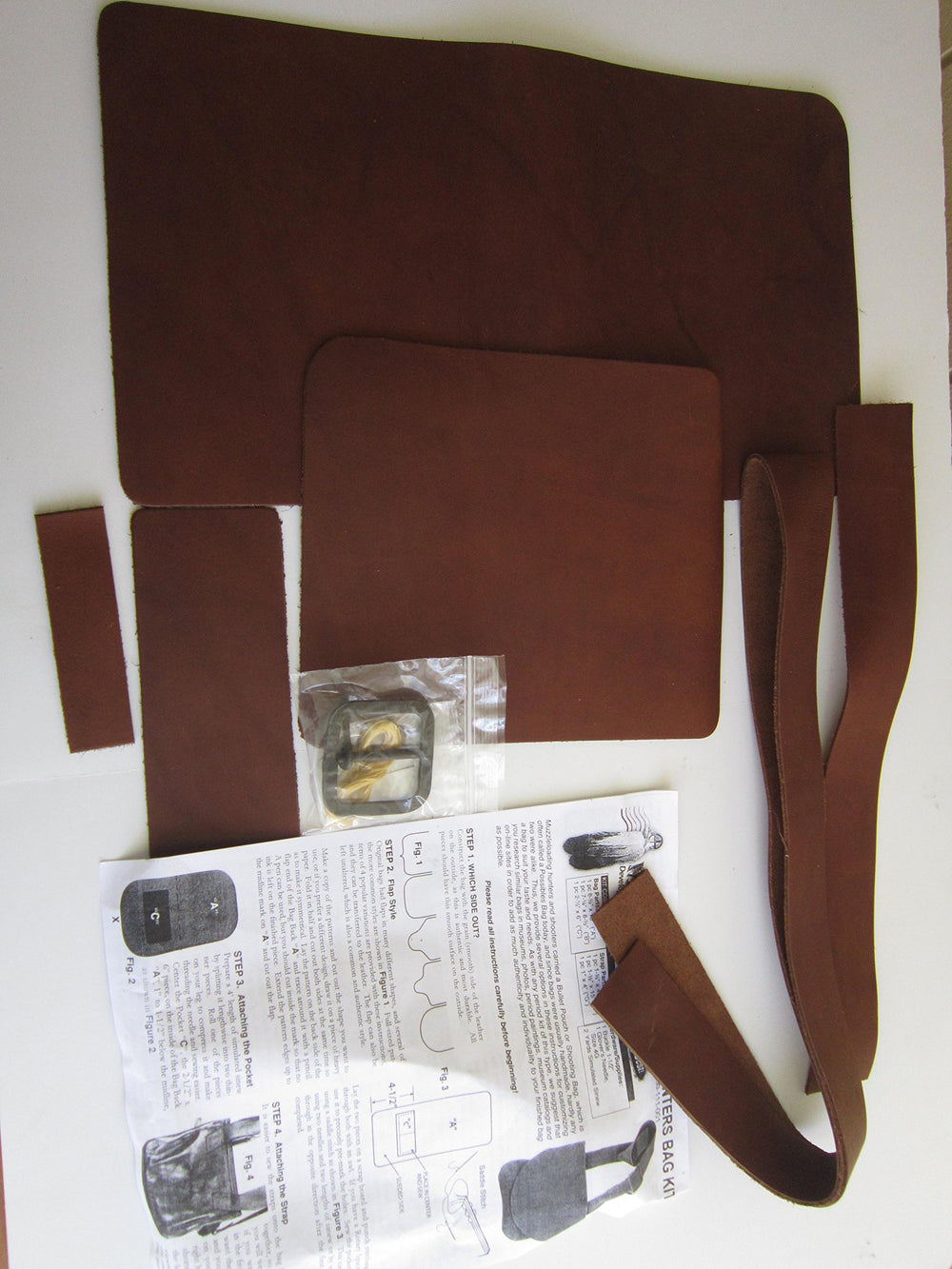 Beavertail Bag Possibles interior pocket view for organized accessory storage.