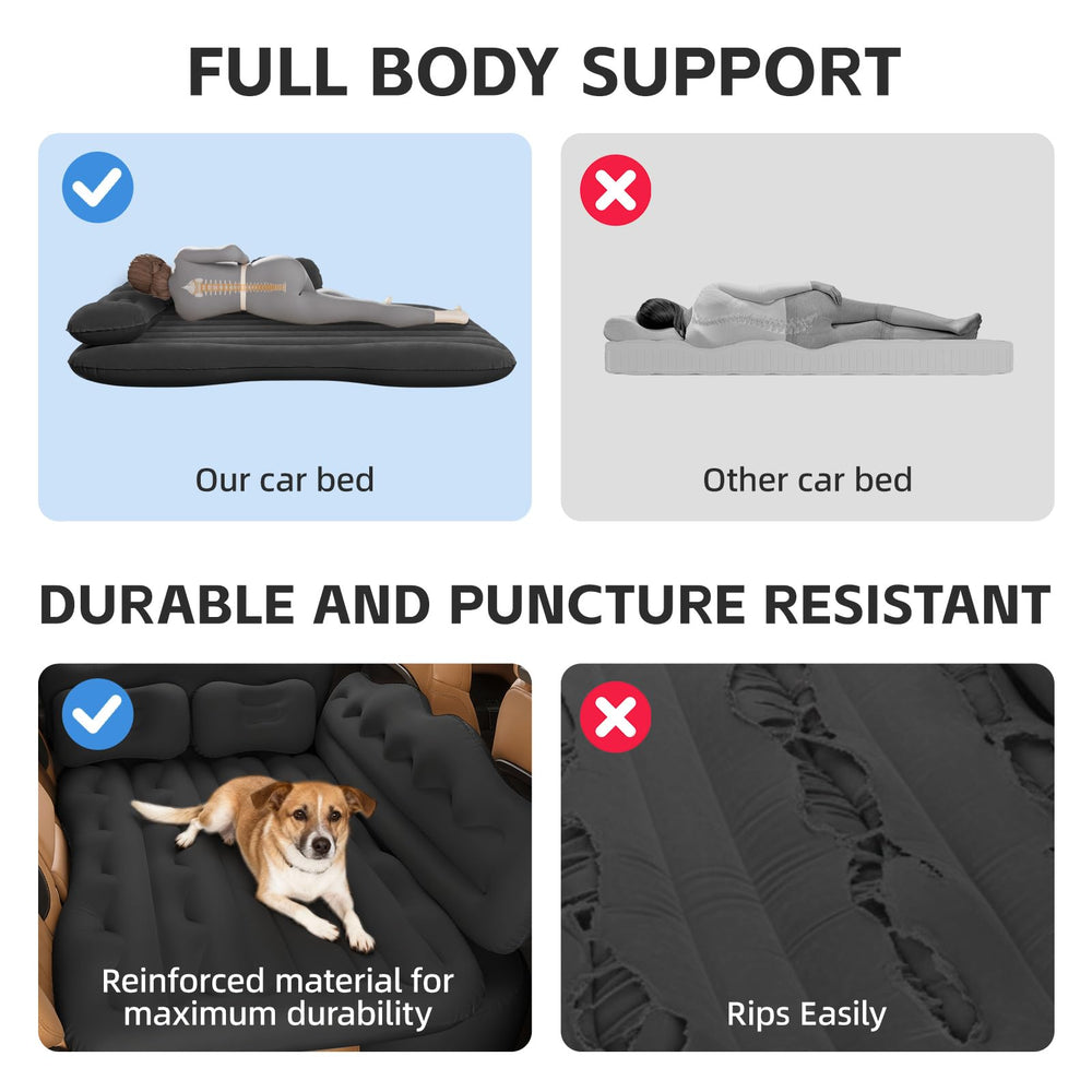 BEBAS piers for balance support help stabilize the mattress.