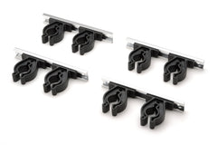 Beckman Net BRH-4 rod holders with aluminum and rubber grip for secure aboard storage